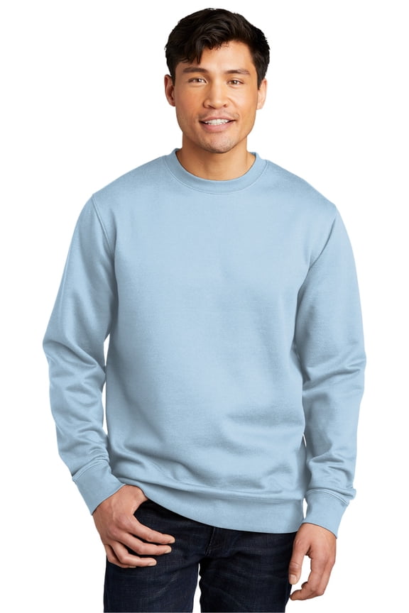 ® V.I.T. ™ Fleece Crew DT6104 - Ice Blue Size XL