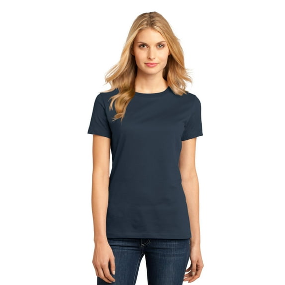 District ® Women's Perfect Weight ® Tee. DM104L - New Navy Size 3XL