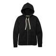 thumbnail image 1 of District ® Women's Re-Fleece  Full-Zip Hoodie DT8103 - Black Size M, 1 of 3
