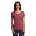 thumbnail image 1 of District ® Women's Very Important Tee ® V-Neck. DT6503 - Heathered Cardinal Size L, 1 of 4