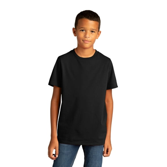 District ® Youth Re-Tee ® DT8000Y - Black Size XS