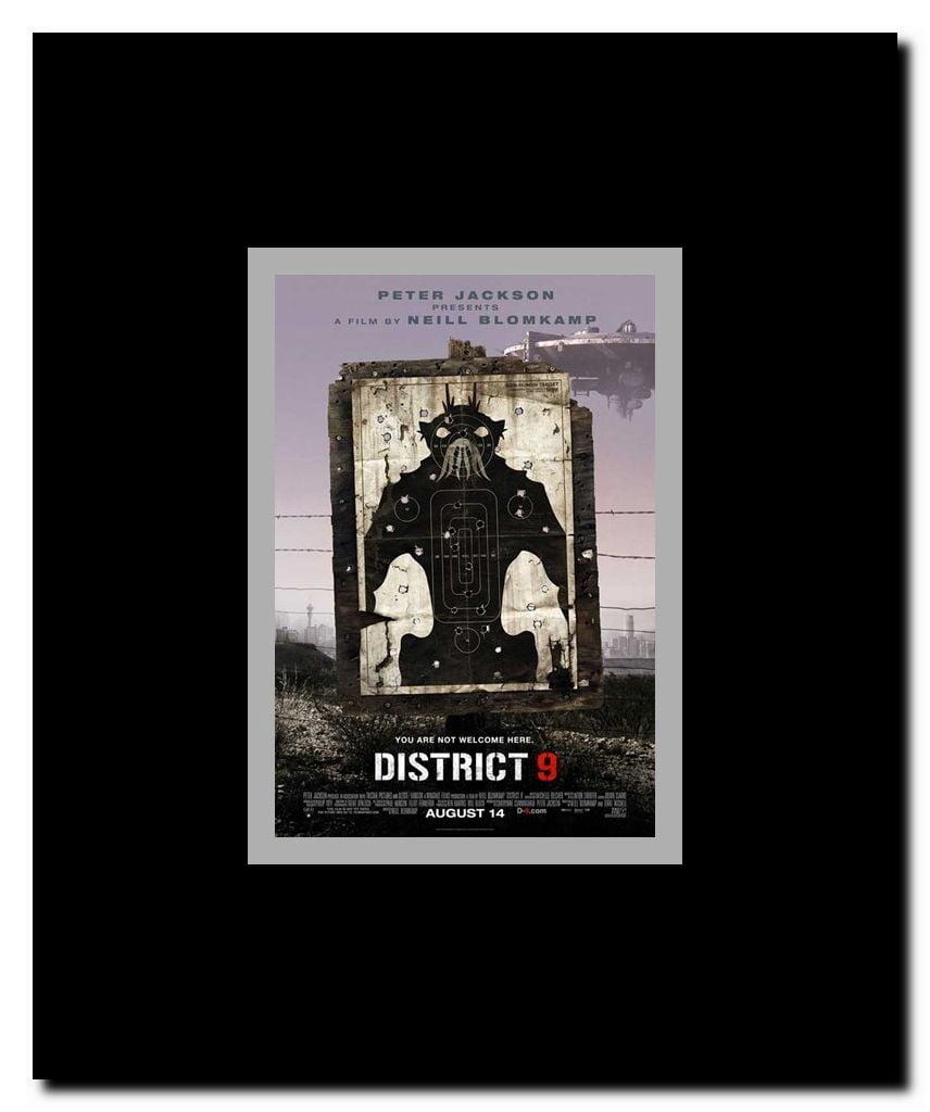 District 9 - style C Framed Movie Poster