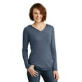 thumbnail image 1 of District Adult Female Women Electric Heather Hoodie Navy Frost 4X-Large, 1 of 6