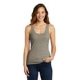 thumbnail image 1 of District Adult Female Women Electric Heather Sleeveless Tank Grey Frost Medium, 1 of 4