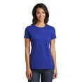 thumbnail image 1 of District Adult Female Women Electric Heather T-Shirt Deep Royal Medium, 1 of 4