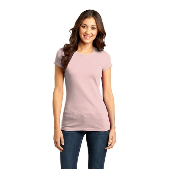 District Adult Female Women Electric Heather T-Shirt Dusty Lavender 2X-Large