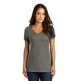 thumbnail image 1 of District Adult Female Women Plain Short Sleeves T-Shirt Hthrd Charcoal Large, 1 of 4