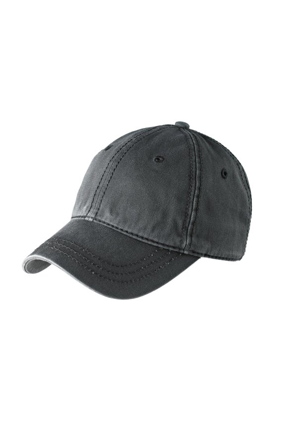 Adult Unisex Regular Plain Cap Nickel/Black One Size Fits All