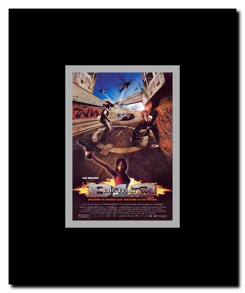 District B13 Framed Movie Poster
