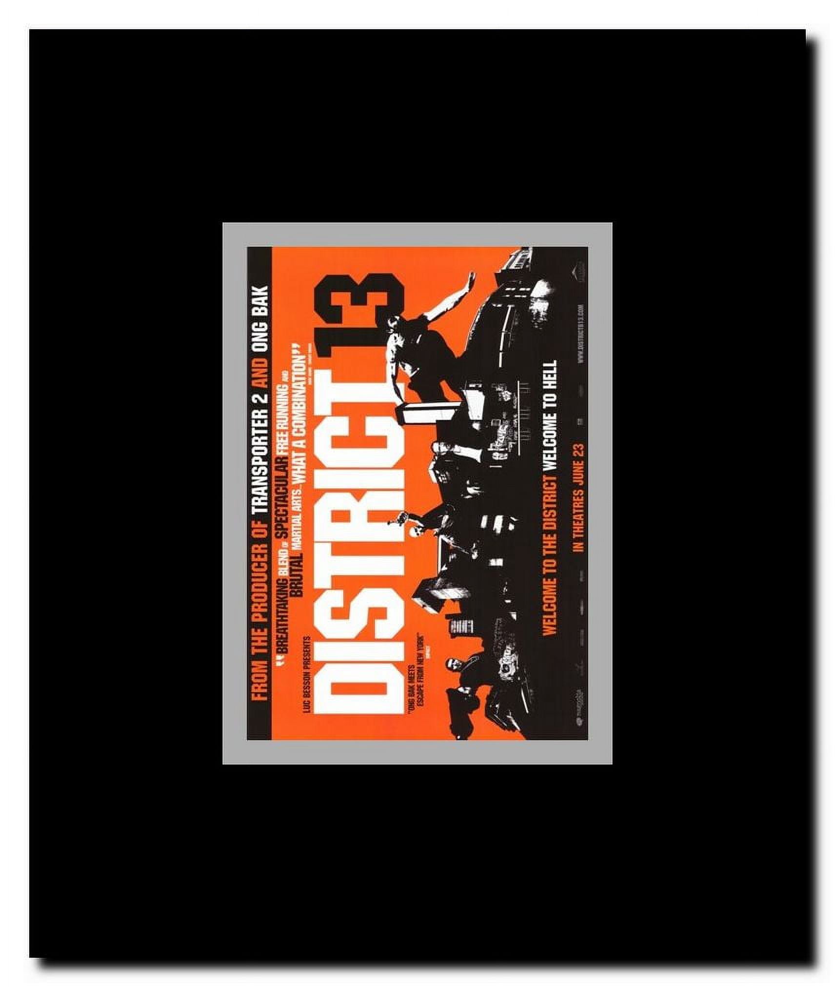 District B13 Framed Movie Poster
