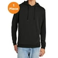 thumbnail image 1 of District DT1300 Perfect Tri Fleece Pullover Hoodie, Black, XS, Mens Hoodies and Sweatshirts, 1 of 1