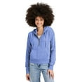 thumbnail image 1 of District DT1311 Women's Perfect Tri Fleece 1/2-Zip Hoodie, 1 of 1