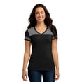 thumbnail image 1 of District DT264 Women Juniors Varsity V-Neck Tee T-Shirt, 1 of 6