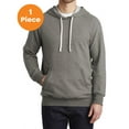 thumbnail image 1 of District DT355 Perfect Tri French Terry Hoodie, Grey Frost, XL, Mens Hoodies and Sweatshirts, 1 of 1