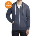 thumbnail image 1 of District DT356 Perfect Tri French Terry Full-Zip Hoodie, New Navy, 3XL, Mens Hoodies and Sweatshirts, 1 of 1