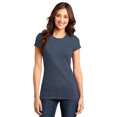 thumbnail image 1 of District DT6001 Juniors T-Shirt - Heathered Navy - Large, 1 of 2