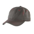 thumbnail image 1 of District Adult Unisex Regular Plain Cap Nickel/New Red One Size Fits All, 1 of 2
