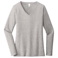 thumbnail image 1 of District DT6201 Womenâ€™s Very Important Tee Long Sleeve V-Neck Shirt, 1 of 5