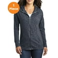 thumbnail image 1 of District DT665 Women's Medal Full-Zip Hoodie, New Navy, 4XL, Womens Hoodies, 1 of 1