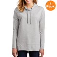 thumbnail image 1 of District DT671 Women's Featherweight French Terry Hoodie, Light Heather Grey, 3XL, Womens Hoodies, 1 of 1