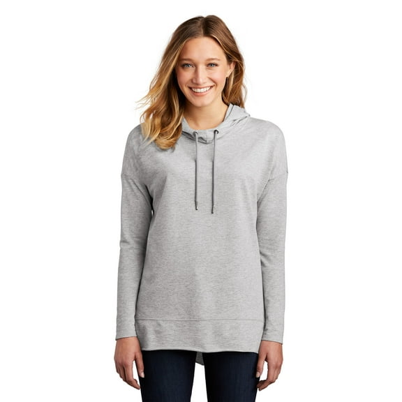 District DT671 Women's Featherweight French Terry Hoodie, Womens Hoodies
