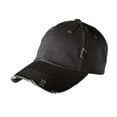 thumbnail image 1 of District   Distressed Cap-One Size (Black), 1 of 4