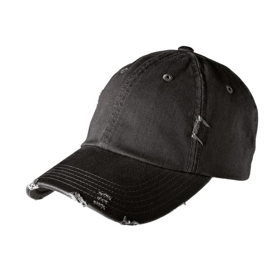 District   Distressed Cap-One Size (Black)