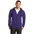 thumbnail image 1 of District Dt800 Young Mens Concert Fleece Full-Zip Hoodie, 1 of 1
