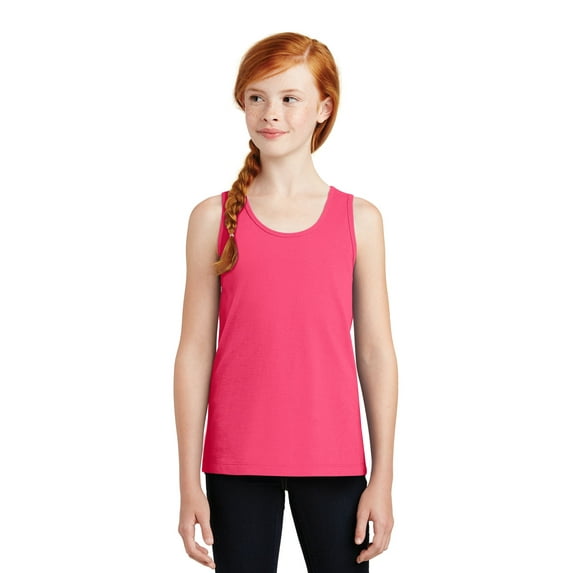 District Girls The Concert Tank-XS (Neon Pink)