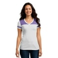 thumbnail image 1 of District Girls Varsity V-Neck T-Shirt Tee, 1 of 2