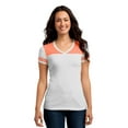 thumbnail image 1 of District Girls Varsity V-Neck T-Shirt Tee, 1 of 2
