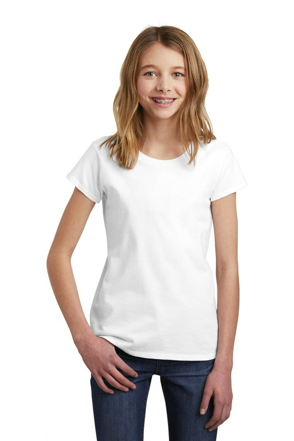 Girls Very Important Tee Dt6001yg - White - XS