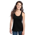 thumbnail image 1 of District Juniors 60/40 Racerback Tank-4XL (Black), 1 of 6