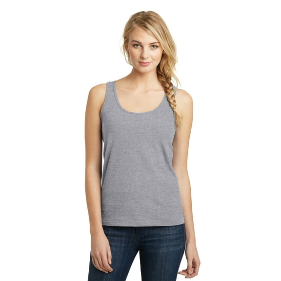 District Juniors The Concert Tank-2XL (Heather Grey)