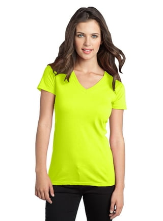 neon yellow shirt women