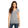 thumbnail image 1 of District Juniors Very Important Tee V Neck-3XL (Light Heather Grey), 1 of 2
