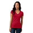 thumbnail image 1 of District Juniors Vintage Wash Neck Tee-4XL (New Red), 1 of 6