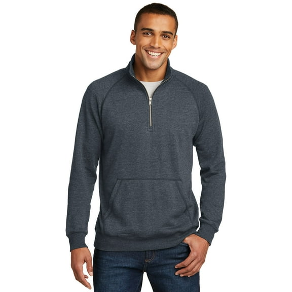 District Lightweight Fleece 1/4-Zip. DM392