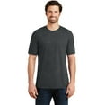 thumbnail image 1 of District Made DM130 Mens Perfect Tri Crew Tee, Black Frost - Medium, 1 of 6