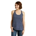 thumbnail image 1 of District Made Ladies Cosmic Twist Back Tank-XS (Navy/ Royal Cosmic), 1 of 6