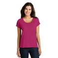 thumbnail image 1 of District Made Ladies Drapey Dolman Tee-S (Pink Azalea), 1 of 6