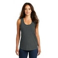 thumbnail image 1 of District Made Ladies Perfect Tri Racerback Tank-M (Black Frost), 1 of 6