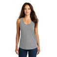 thumbnail image 1 of District Made Ladies Perfect Tri Racerback Tank-XS (Grey Frost), 1 of 6