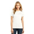 thumbnail image 1 of District Made Ladies Perfect Weight Crew Tee-4XL (Bright White), 1 of 6