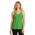 thumbnail image 1 of District Made Ladies Solid Gathered Racerback Tank-4XL (Apple Green), 1 of 6