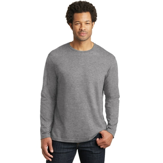 District Made Men's 100-Percent Cotton Long Sleeve T Shirt DT105