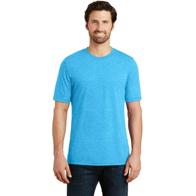 District Made Men's Short Sleeve Perfect Tri Crew Tee - DM130