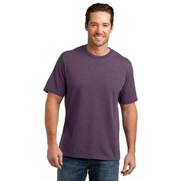 District Made Men's Short Sleeve Poly-Cotton T-Shirts DM108