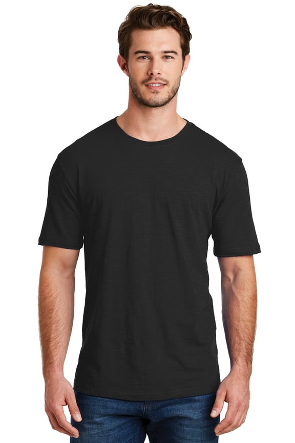 Mens Perfect Blend Crew Tee-2XL (Black)