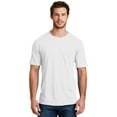 thumbnail image 1 of District Made Mens Perfect Blend Crew Tee-S (White), 1 of 3